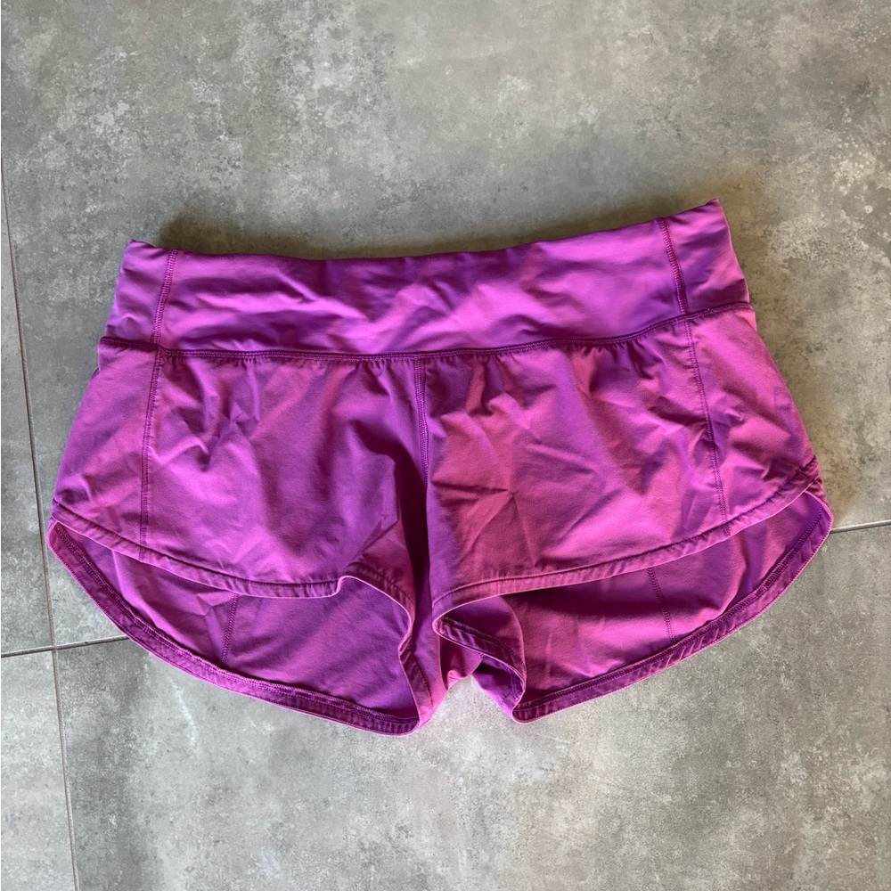 Lululemon Athletica Purple Athletic Shorts Performance Fit